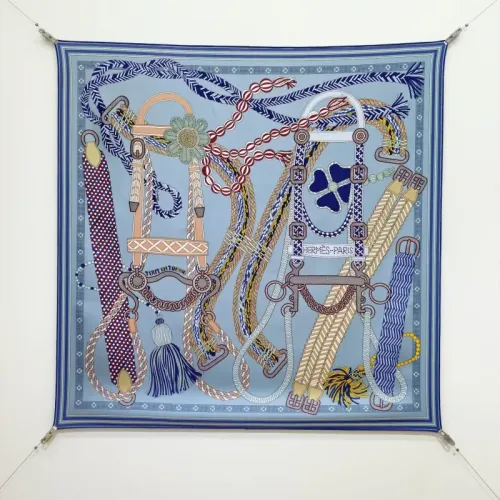 Wholesale Hermes Silk Square #1452178 $64.00 USD, Wholesale Quality Replica Hermes Scarf