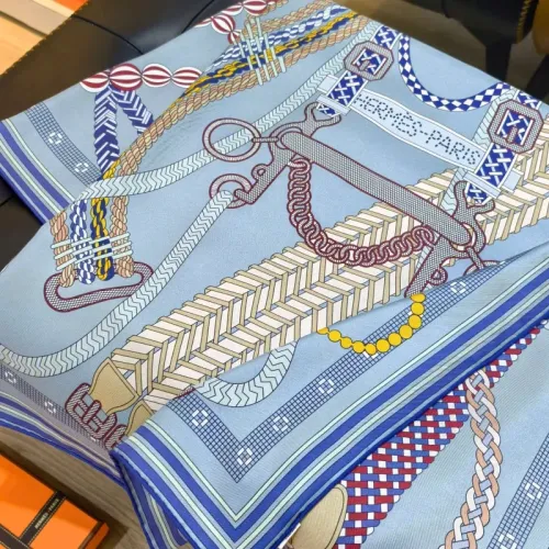 Replica Hermes Silk Square #1452178 $64.00 USD for Wholesale