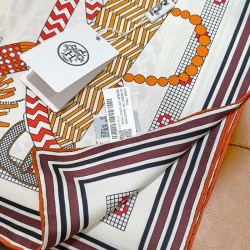 Replica Hermes Silk Square #1452179 $64.00 USD for Wholesale