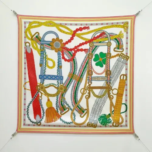 Wholesale Hermes Silk Square #1452180 $64.00 USD, Wholesale Quality Replica Hermes Scarf