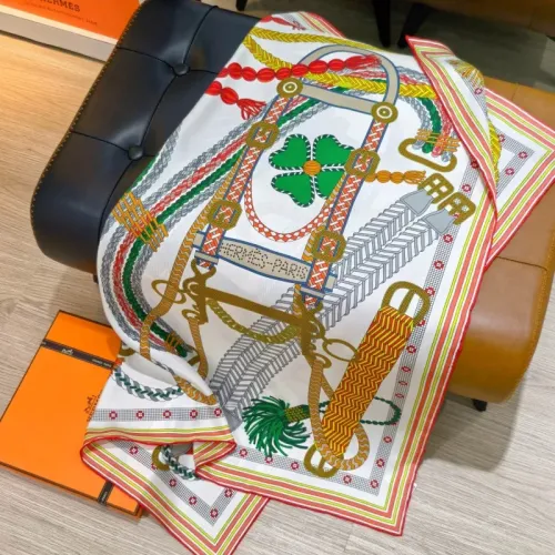 Replica Hermes Silk Square #1452180 $64.00 USD for Wholesale
