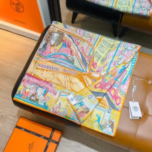 Replica Hermes Silk Square #1452181 $64.00 USD for Wholesale