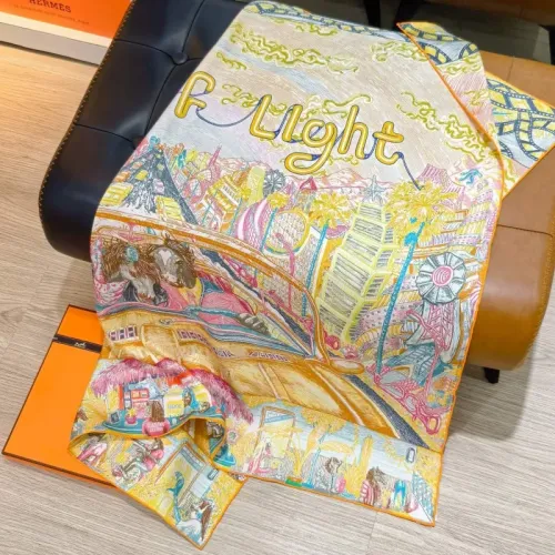 Replica Hermes Silk Square #1452181 $64.00 USD for Wholesale