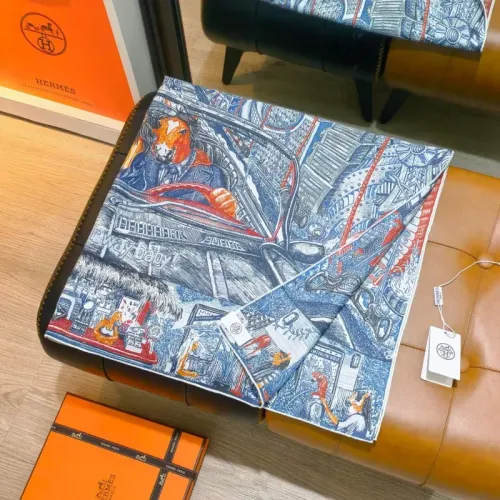 Replica Hermes Silk Square #1452182 $64.00 USD for Wholesale