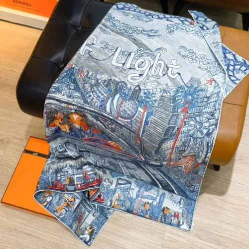 Replica Hermes Silk Square #1452182 $64.00 USD for Wholesale