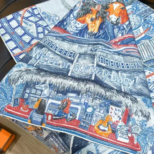 Replica Hermes Silk Square #1452182 $64.00 USD for Wholesale