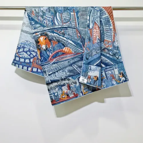 Replica Hermes Silk Square #1452182 $64.00 USD for Wholesale