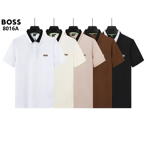 Replica Boss T-Shirts Short Sleeved For Men #1452189 $38.00 USD for Wholesale
