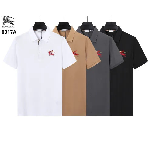 Replica Burberry T-Shirts Short Sleeved For Men #1452193 $38.00 USD for Wholesale