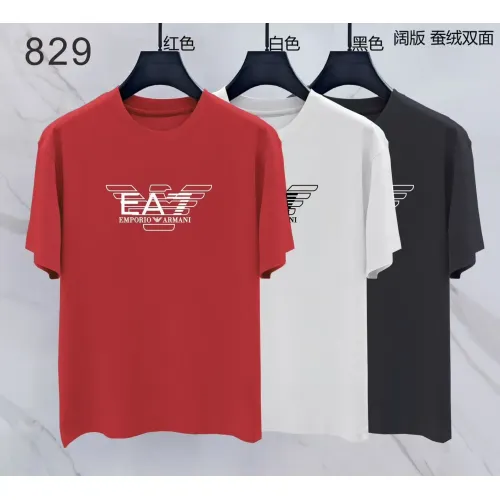 Replica Armani T-Shirts Short Sleeved For Men #1452199 $38.00 USD for Wholesale