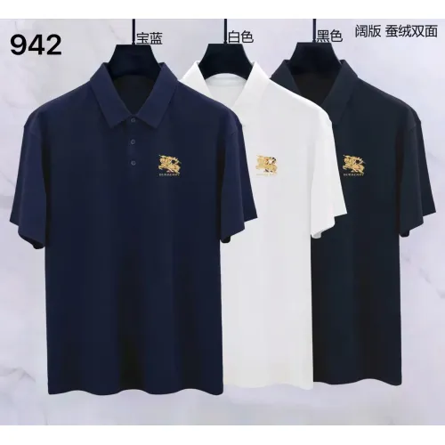 Replica Burberry T-Shirts Short Sleeved For Men #1452217 $39.00 USD for Wholesale
