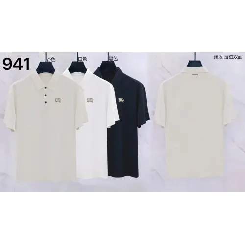 Replica Burberry T-Shirts Short Sleeved For Men #1452222 $39.00 USD for Wholesale