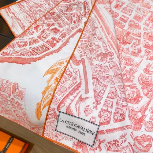 Replica Hermes Silk Square #1452227 $64.00 USD for Wholesale