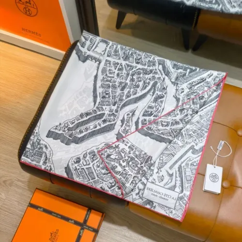 Replica Hermes Silk Square #1452228 $64.00 USD for Wholesale