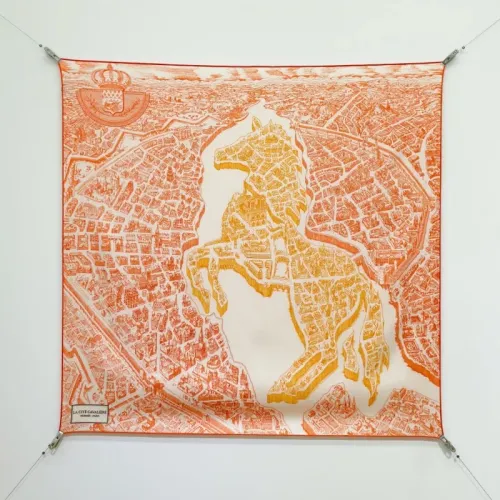 Wholesale Hermes Silk Square #1452229 $64.00 USD, Wholesale Quality Replica Hermes Scarf