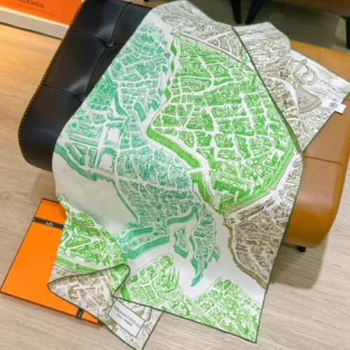 Replica Hermes Silk Square #1452230 $64.00 USD for Wholesale