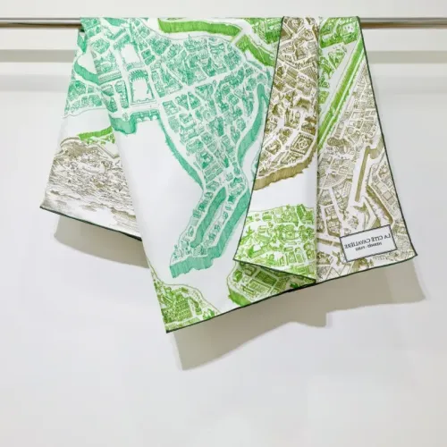 Replica Hermes Silk Square #1452230 $64.00 USD for Wholesale