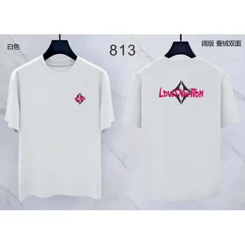 Wholesale Louis Vuitton LV T-Shirts Short Sleeved For Men #1452231 $38.00 USD, Wholesale Quality Replica Louis Vuitton LV T-Shirts