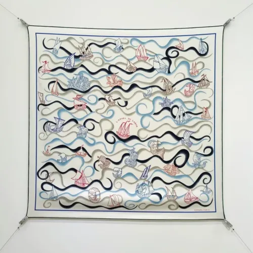 Wholesale Hermes Silk Square #1452233 $64.00 USD, Wholesale Quality Replica Hermes Scarf