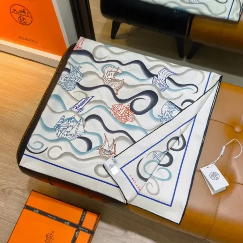 Replica Hermes Silk Square #1452233 $64.00 USD for Wholesale