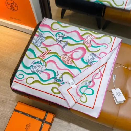 Replica Hermes Silk Square #1452235 $64.00 USD for Wholesale