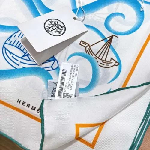 Replica Hermes Silk Square #1452236 $64.00 USD for Wholesale