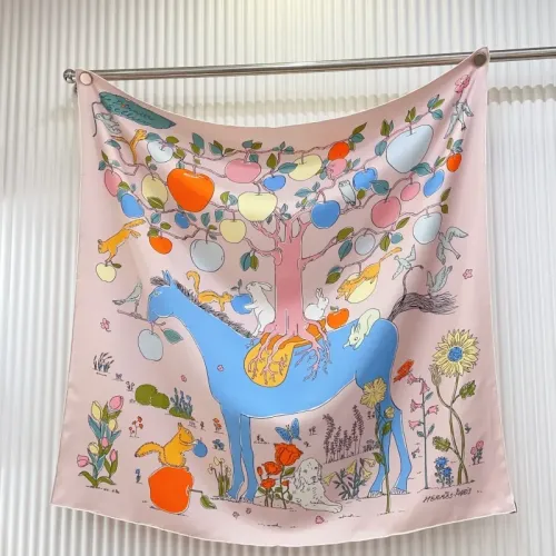 Wholesale Hermes Silk Square #1452239 $72.00 USD, Wholesale Quality Replica Hermes Scarf