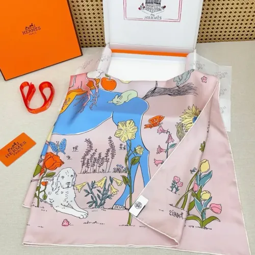 Replica Hermes Silk Square #1452239 $72.00 USD for Wholesale