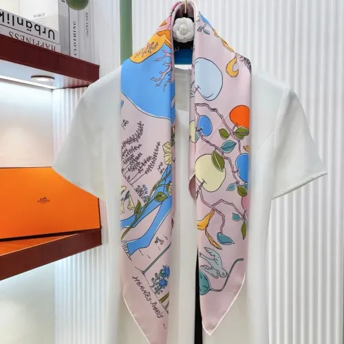 Replica Hermes Silk Square #1452239 $72.00 USD for Wholesale