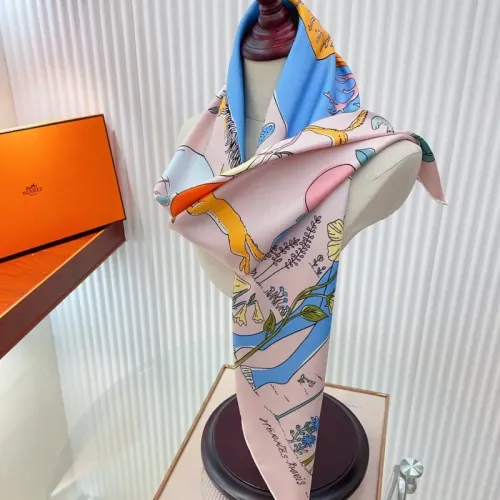 Replica Hermes Silk Square #1452239 $72.00 USD for Wholesale
