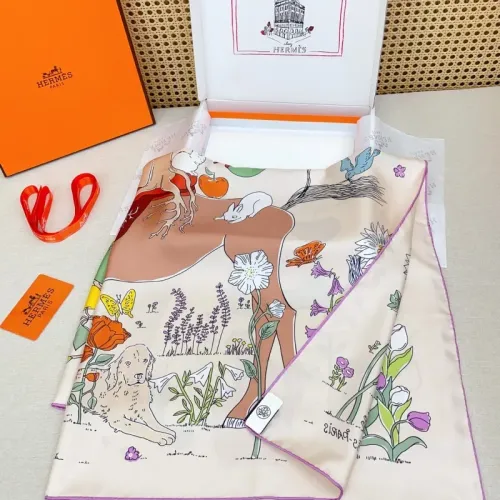 Replica Hermes Silk Square #1452240 $72.00 USD for Wholesale