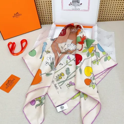 Replica Hermes Silk Square #1452240 $72.00 USD for Wholesale