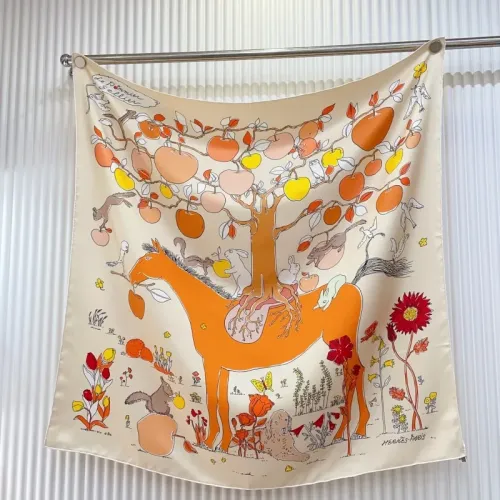 Wholesale Hermes Silk Square #1452241 $72.00 USD, Wholesale Quality Replica Hermes Scarf