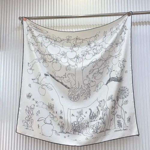 Wholesale Hermes Silk Square #1452242 $72.00 USD, Wholesale Quality Replica Hermes Scarf