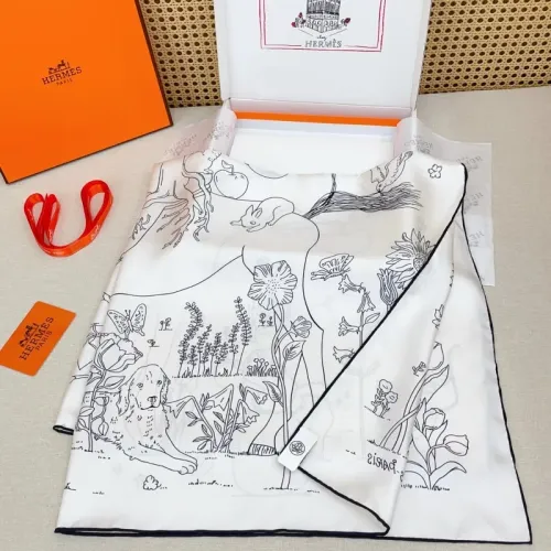 Replica Hermes Silk Square #1452242 $72.00 USD for Wholesale