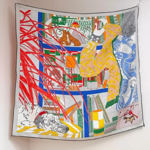 Wholesale Hermes Silk Square #1452243 $76.00 USD, Wholesale Quality Replica Hermes Scarf