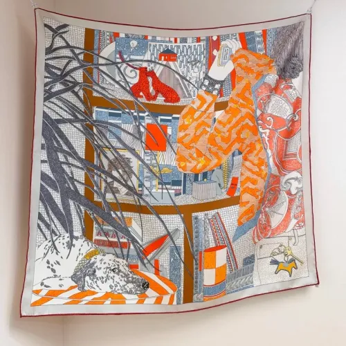 Wholesale Hermes Silk Square #1452245 $76.00 USD, Wholesale Quality Replica Hermes Scarf