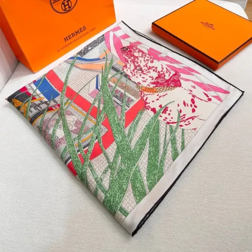 Replica Hermes Silk Square #1452246 $76.00 USD for Wholesale