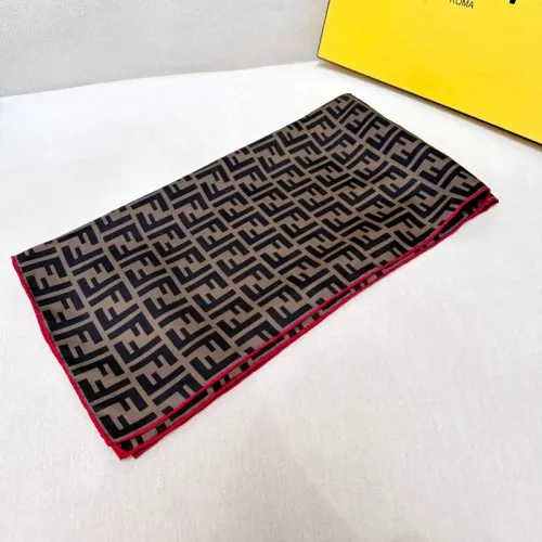 Wholesale Fendi Silk Square #1452252 $76.00 USD, Wholesale Quality Replica Fendi Scarf