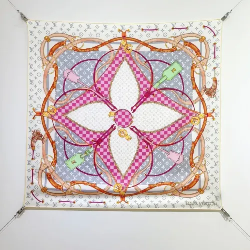 Wholesale Louis Vuitton Silk Square #1452265 $64.00 USD, Wholesale Quality Replica Louis Vuitton Scarf
