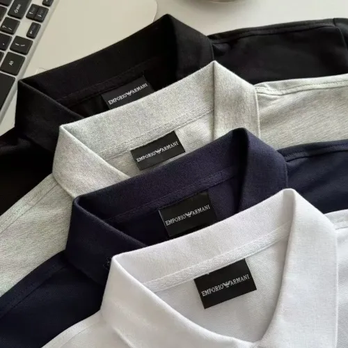 Replica Armani T-Shirts Short Sleeved For Men #1452295 $38.00 USD for Wholesale
