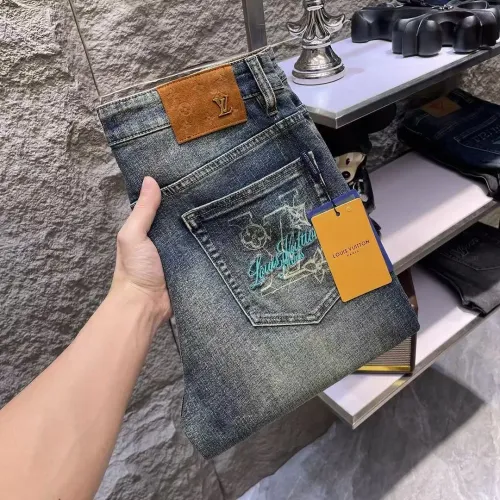 Wholesale Louis Vuitton LV Jeans For Men #1452311 $52.00 USD, Wholesale Quality Replica Louis Vuitton LV Jeans