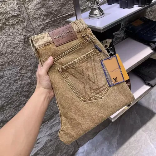 Wholesale Louis Vuitton LV Jeans For Men #1452312 $52.00 USD, Wholesale Quality Replica Louis Vuitton LV Jeans