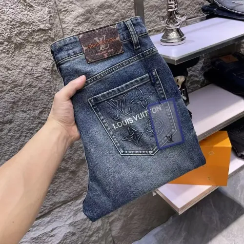 Wholesale Louis Vuitton LV Jeans For Men #1452313 $52.00 USD, Wholesale Quality Replica Louis Vuitton LV Jeans