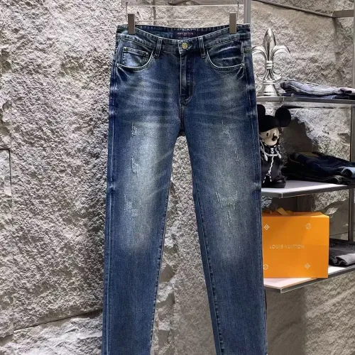 Replica Louis Vuitton LV Jeans For Men #1452313 $52.00 USD for Wholesale