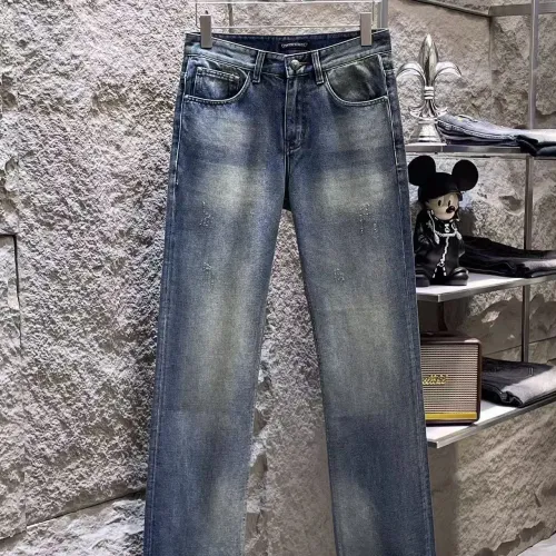 Replica Chrome Hearts Jeans For Men #1452319 $52.00 USD for Wholesale