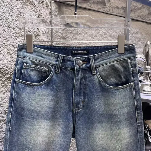 Replica Chrome Hearts Jeans For Men #1452319 $52.00 USD for Wholesale