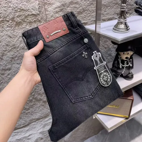 Wholesale Chrome Hearts Jeans For Men #1452320 $52.00 USD, Wholesale Quality Replica Chrome Hearts Jeans