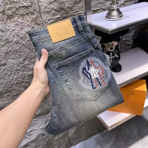 Wholesale Moncler Jeans For Men #1452321 $52.00 USD, Wholesale Quality Replica Moncler Jeans