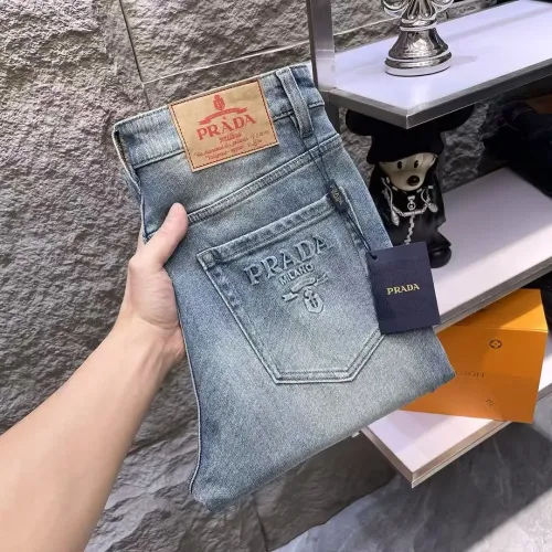 Wholesale Prada Jeans For Men #1452324 $52.00 USD, Wholesale Quality Replica Prada Jeans